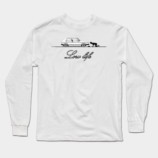 Low Life with car Long Sleeve T-Shirt